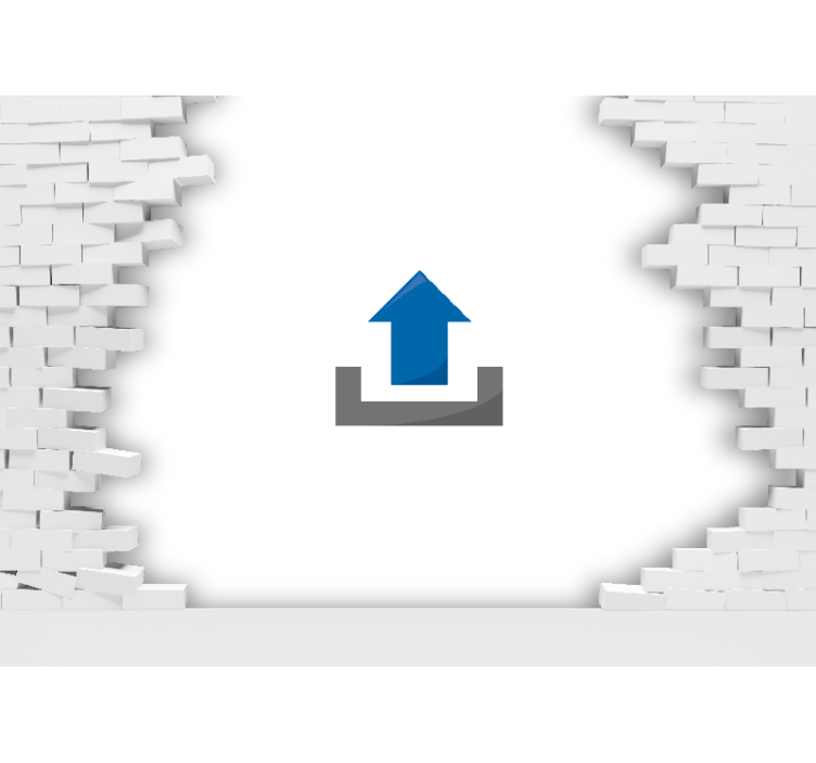 Tapisserie animaux ours polaire sous l'eau - TenStickers