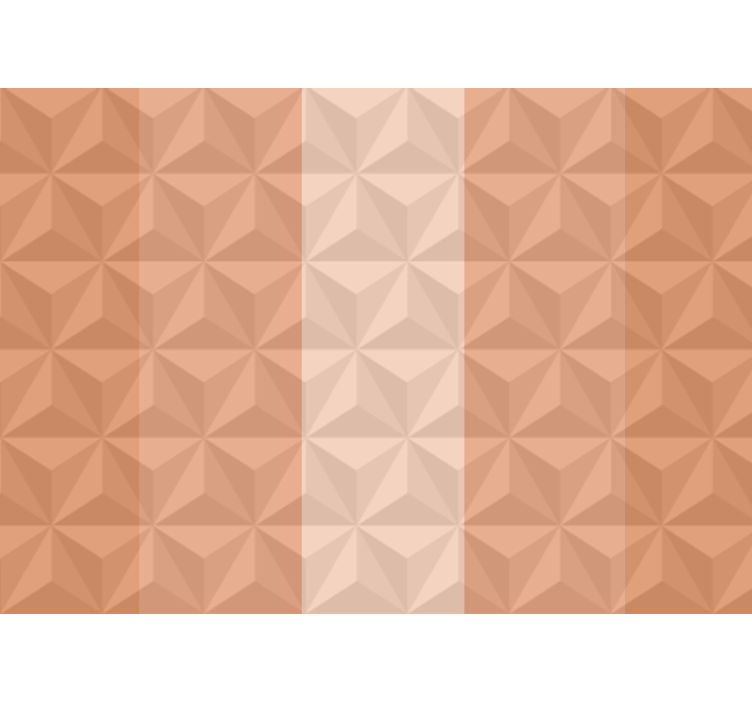 Tapisserie textures et motifs motif 3d géométrique - TenStickers