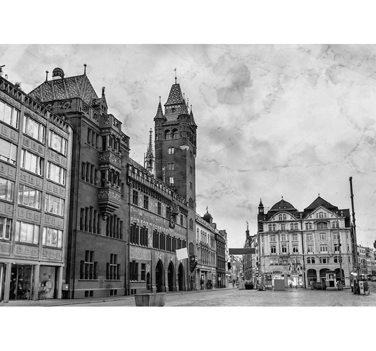 Tapisserie berlin architecture des tours historiques - TenStickers