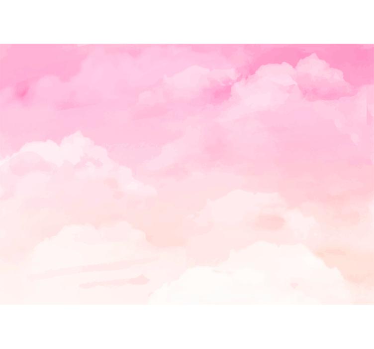 Tapisserie textures et motifs nuages doux - TenStickers