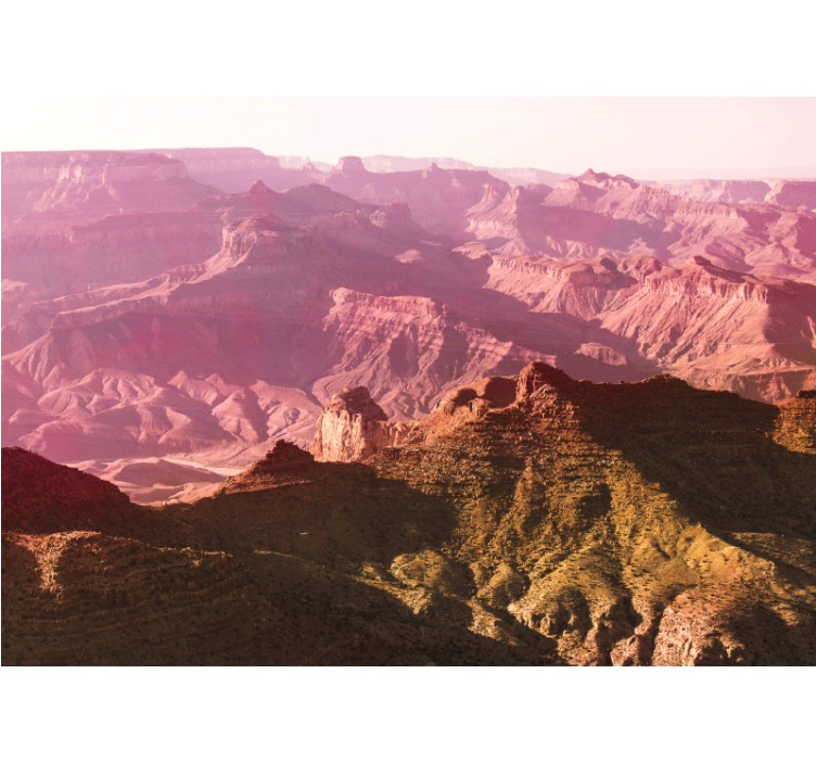 Tapisserie paysage grand canyon vue - TenStickers