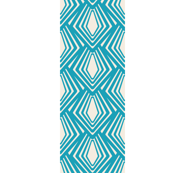 Tapisserie textures et motifs motif losanges géométriques - TenStickers