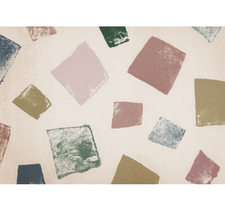Tapisserie textures et motifs blocs de couleurs géométriques - TenStickers