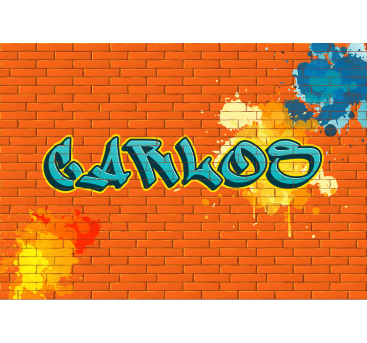 Papier peint art urbain personnalisé - TenStickers