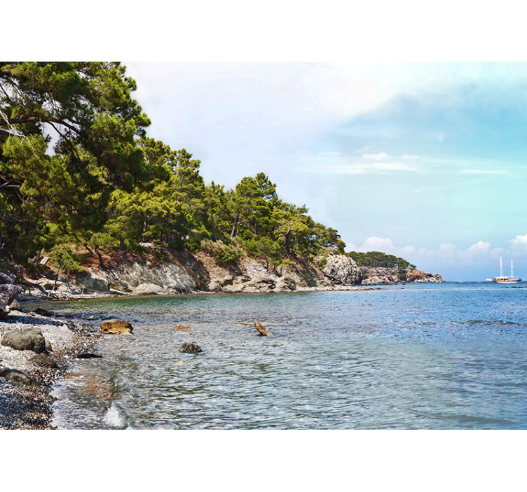 Photo murale Mer à  Antalya - TenStickers