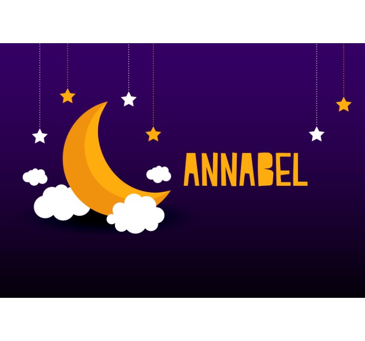 Tapisserie chambre enfant corps célestes et constellations - TenStickers