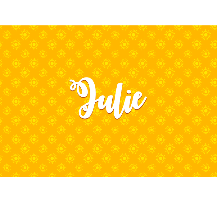 Tapisserie chambre enfant fond de motif de tournesol - TenStickers