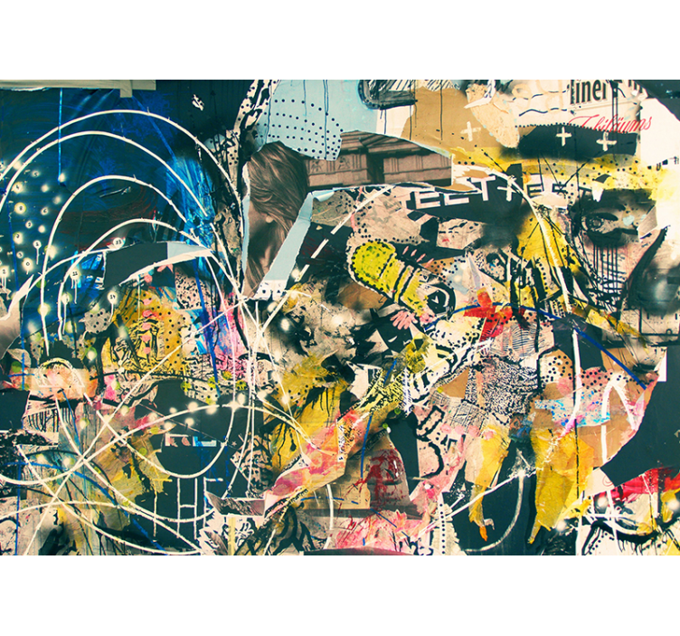 Tapisserie graffiti art de rue urbain - TenStickers