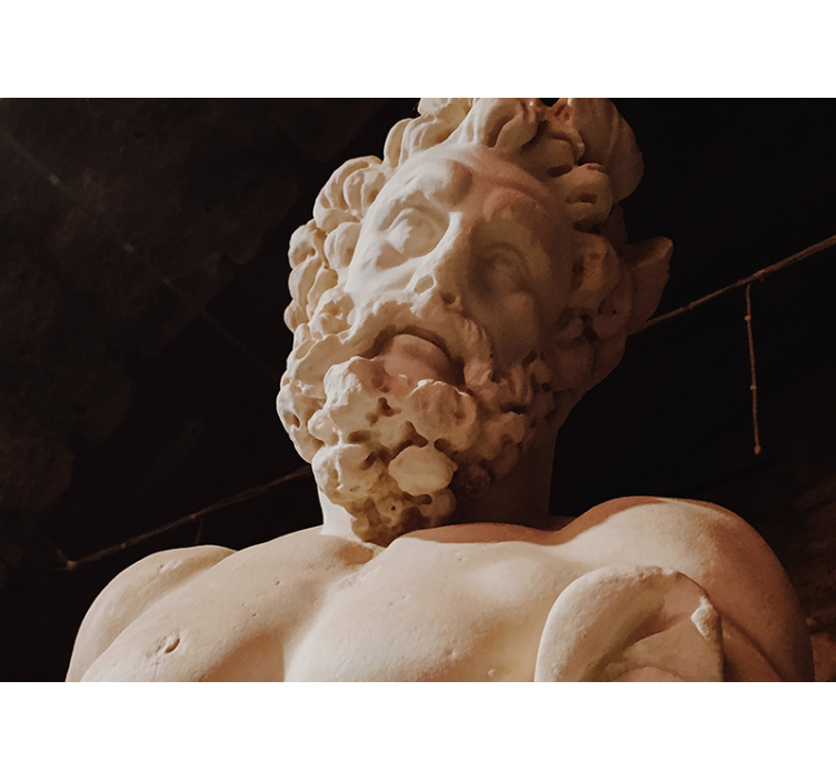 Tapisserie art classique détail sculpture classique - TenStickers