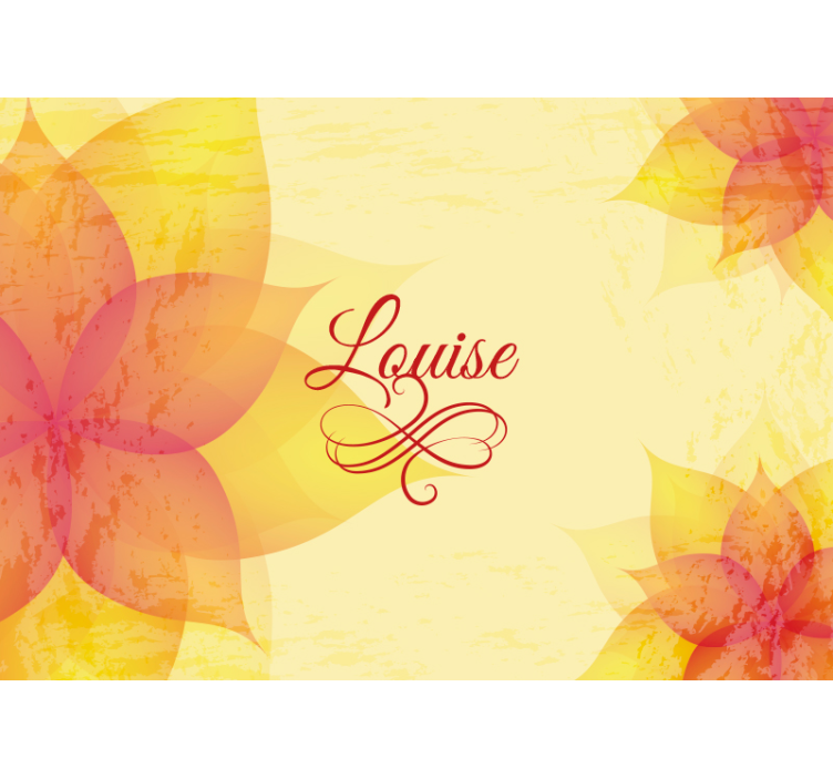 Tapisserie fleur arrangement botanique sophistiqué - TenStickers