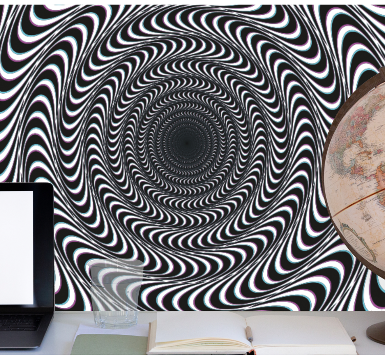 Tapisserie pissenlit vision hyptonique - TenStickers