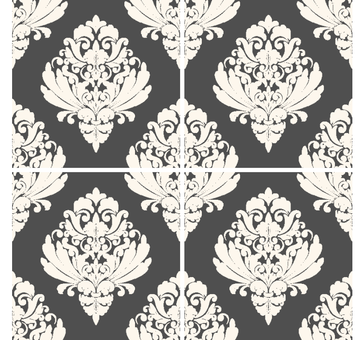 Dessous de verre motif orné élégant - TenStickers