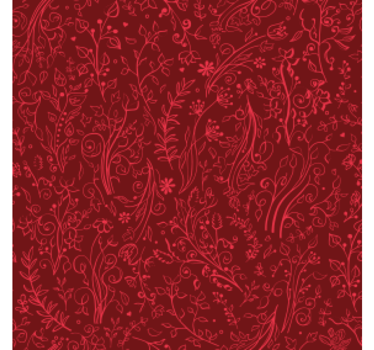 Dessous de verre fond à motifs floraux - TenStickers