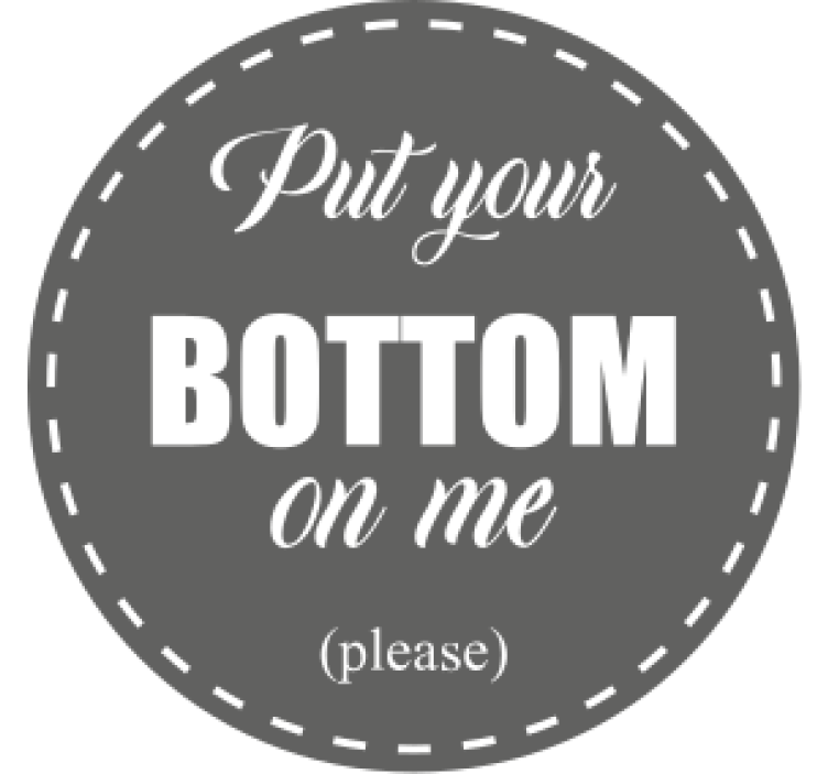 Dessous de verre bière message ludique à boire - TenStickers
