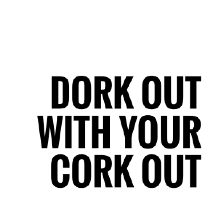 Dessous de verre bière avec texte humoristique - TenStickers