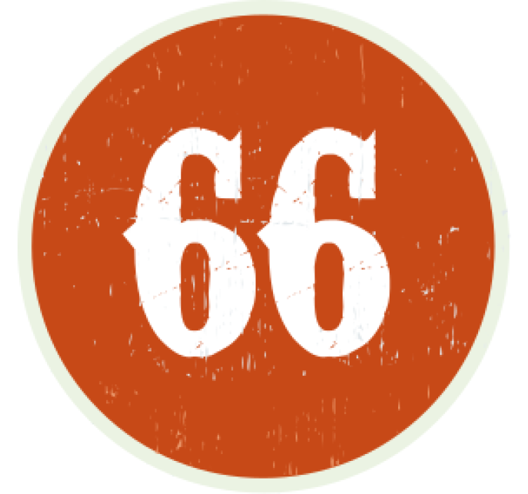 Dessous de verre personnalisable étiquette numérique ronde - TenStickers