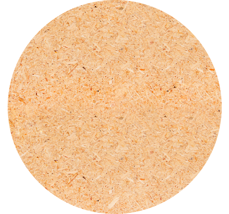 Dessous de verre rond en matériau naturel - TenStickers