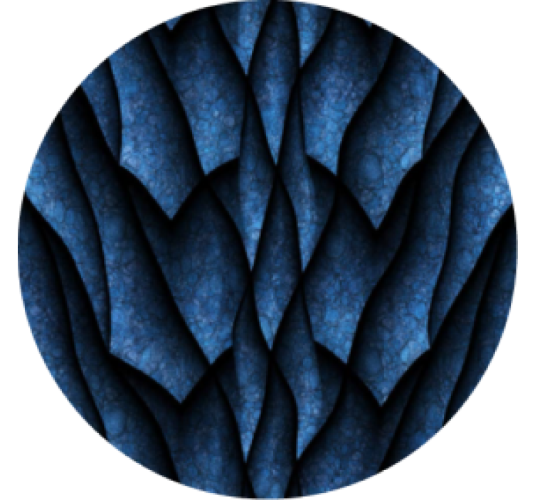 Dessous de verre motif vague texturé - TenStickers