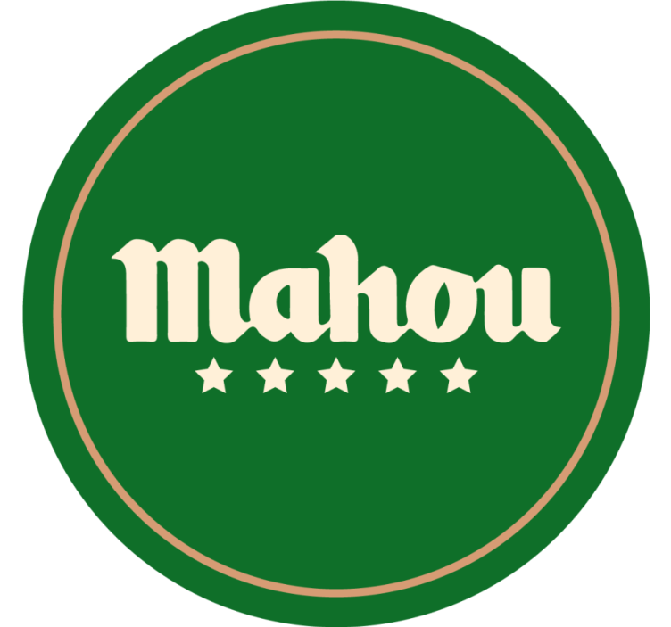 Dessous de verre bière marqueur circulaire classique - TenStickers