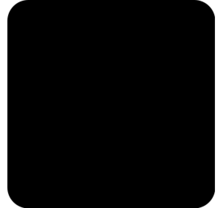 Dessous de verre surface carrée simple - TenStickers