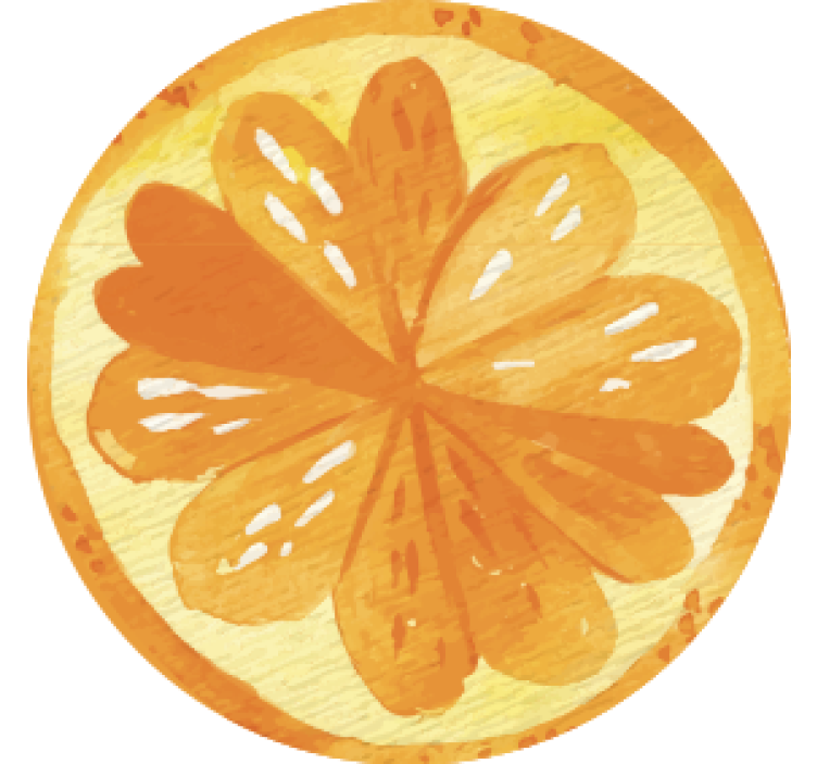 Dessous de verre tranches d'agrumes concepts - TenStickers
