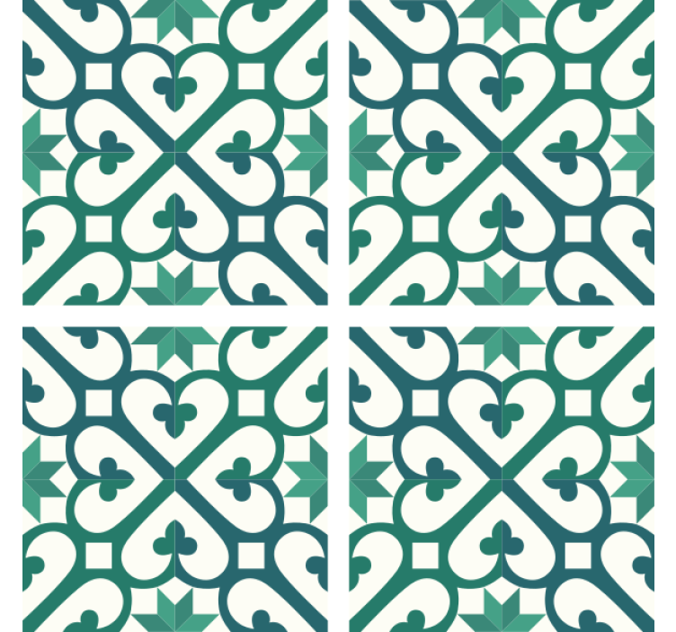 Dessous de verre motif géométrique complexe - TenStickers