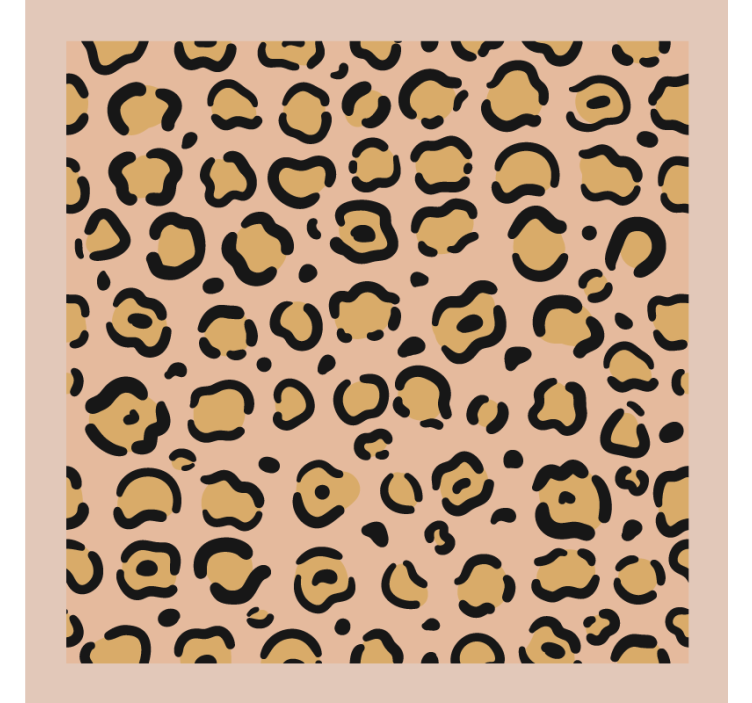 Dessous de verre motif léopard - TenStickers