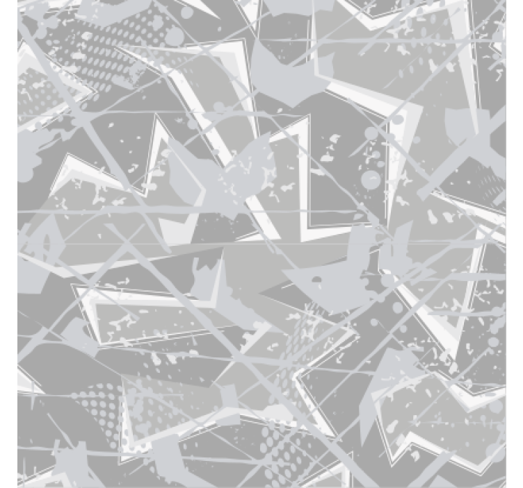 Dessous de verre motif géométrique abstrait - TenStickers