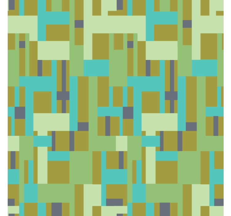 Dessous de verre Élément géométrique abstrait - TenStickers