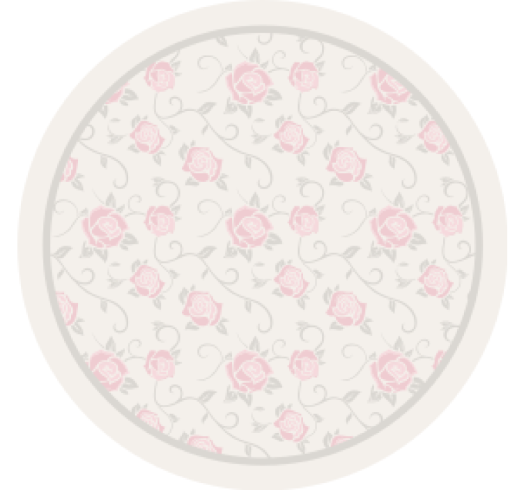 Dessous de verre vintage motif floral vintage - TenStickers