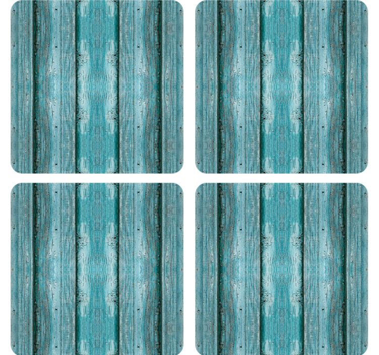 Dessous de verre surface en planches texturées - TenStickers