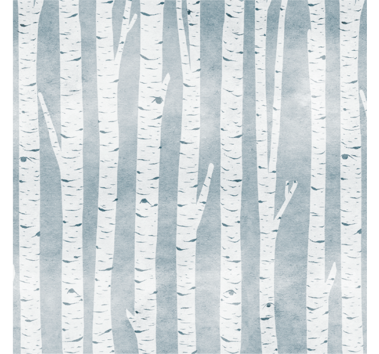 Dessous de verre motif bouleau - TenStickers