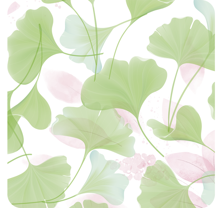 Dessous de verre motifs de feuilles luxuriantes - TenStickers