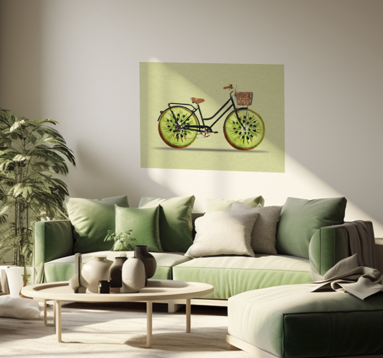 Poster vélo Kiwi - TenStickers