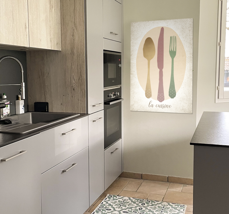 Impression d'affiche d'ustensiles de cuisine - TenStickers
