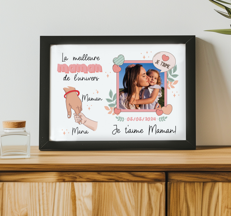 Poster événements la meilleure mère de l'univers - TenStickers