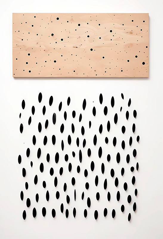 Poster abstrait art indescriptible - TenStickers