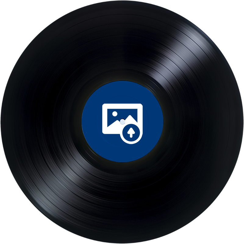 Poster musique autocollants vinyles personnalisés - TenStickers