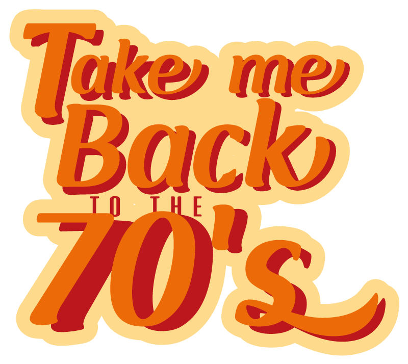 Poster vintage retour vers les années 70 - TenStickers