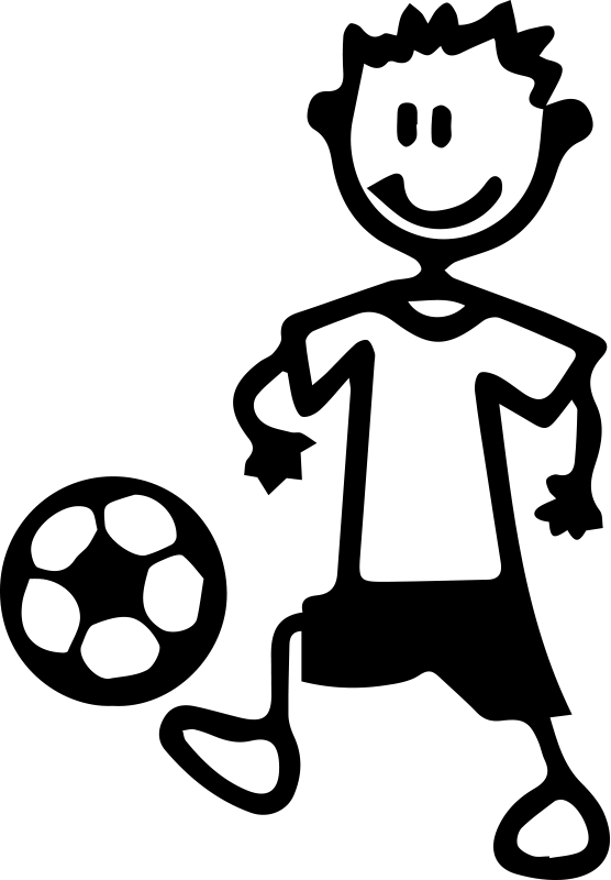 Poster football joueur de football - TenStickers