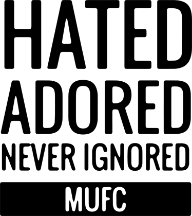 Poster football vinyle décoratif mufc uk - TenStickers