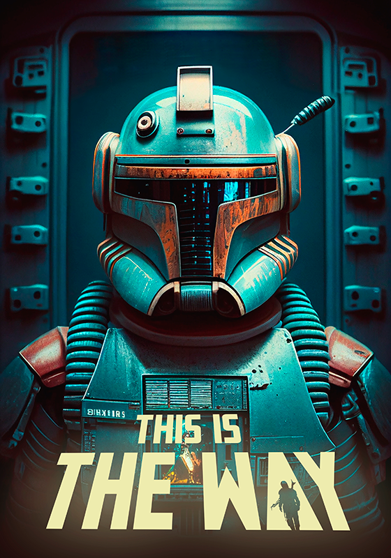 Affiche du film chasseur de primes des années 80 - TenStickers