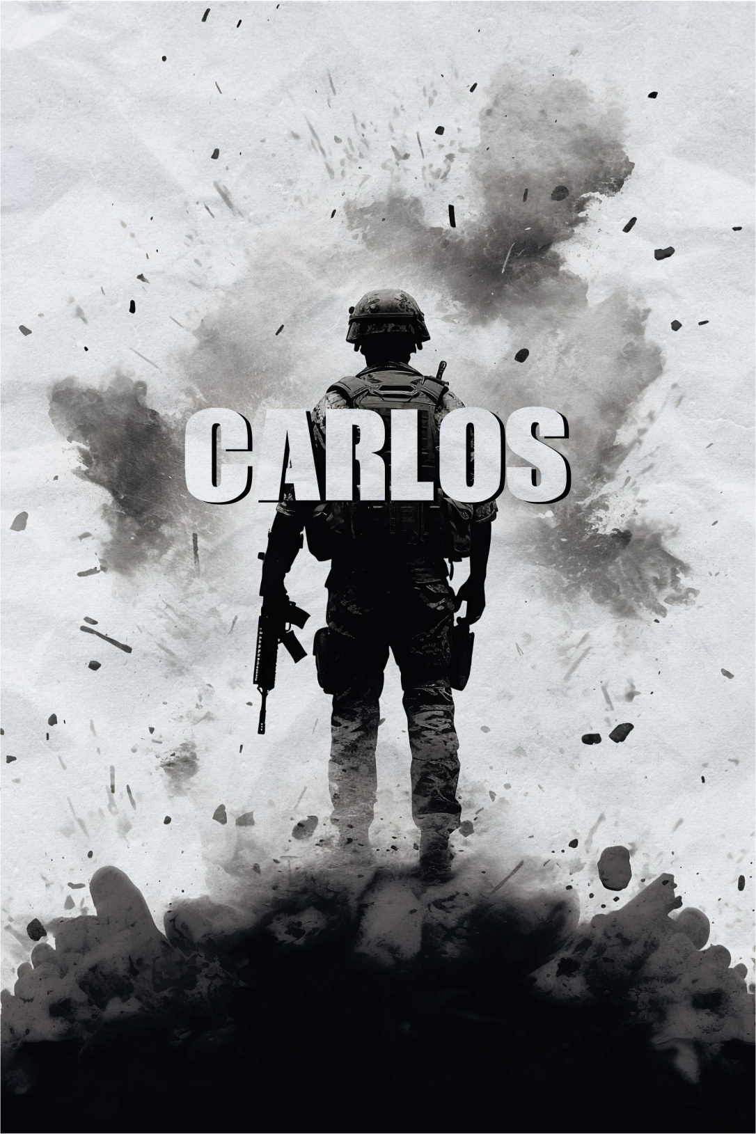 Poster chambre ado soldat de guerre - TenStickers