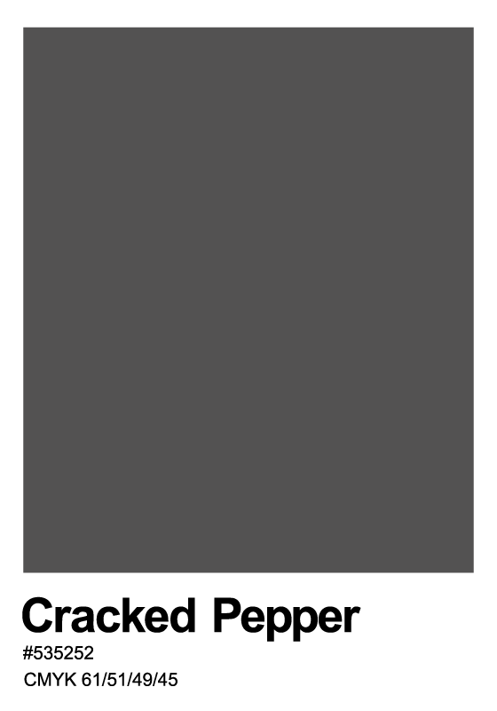 Poster Couleur Cracked Pepper - TenStickers