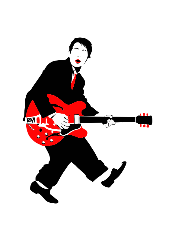 Poster musique retour à 1955 - TenStickers