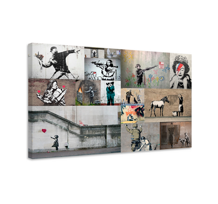 Tableau art arts multiples - TenStickers