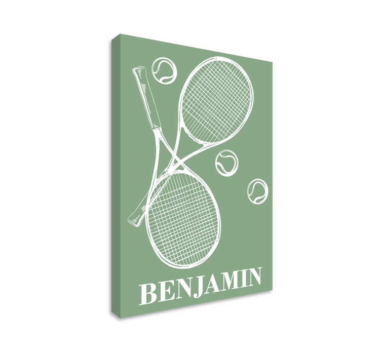Tableau personnalisé Tennis  - TenStickers
