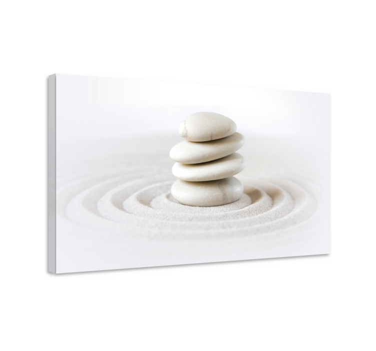 Tableau Pile de pierres zen - TenStickers