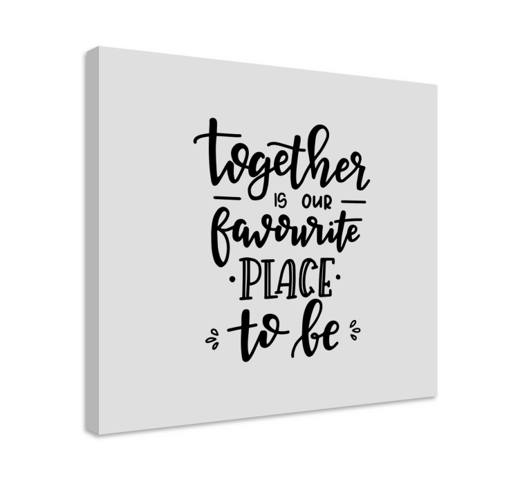 Tableau citation unis nous sommes - TenStickers