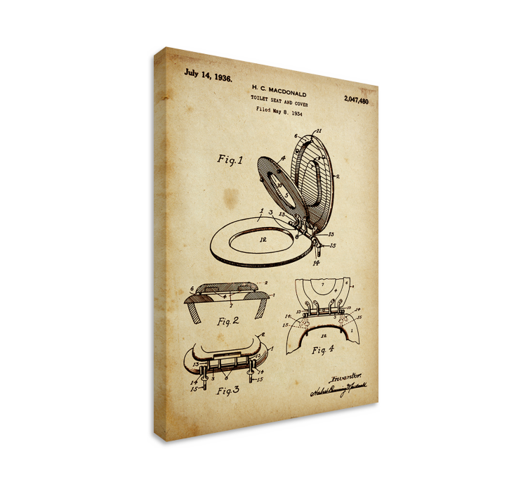 Tableau salle de bain Ancien - TenStickers